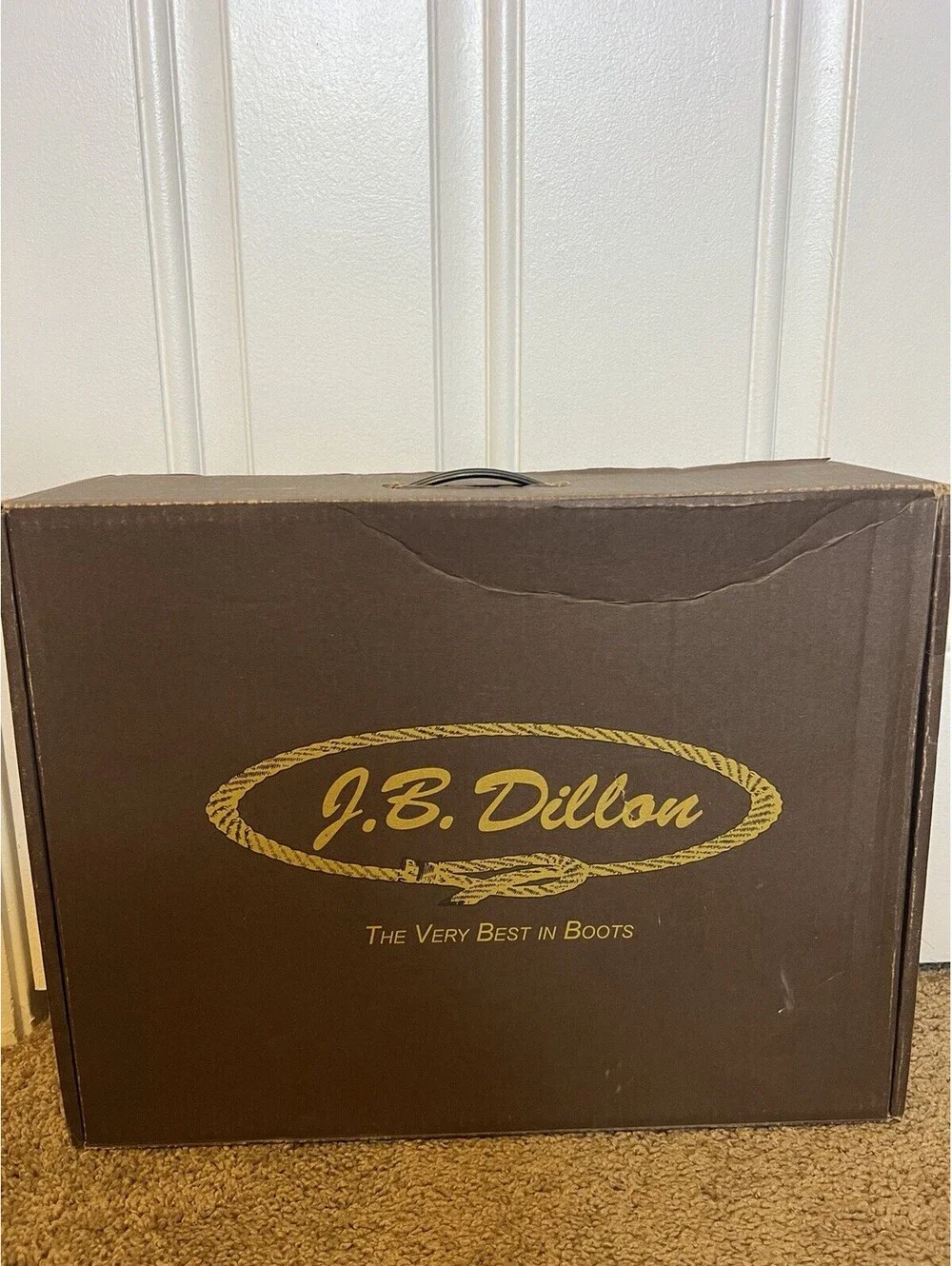 JB Dillon Cowboy brown Mens’ Boots USA size 10.5.